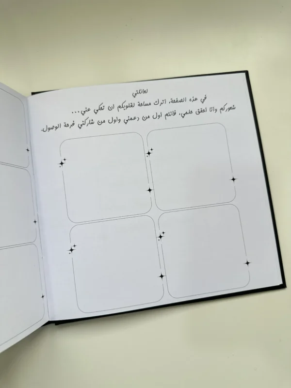 دفتر التخرج من هنا بدأنا، وكبرت أحلامنا معنا، فكان التخرج بداية لحكاية لا تنتهي